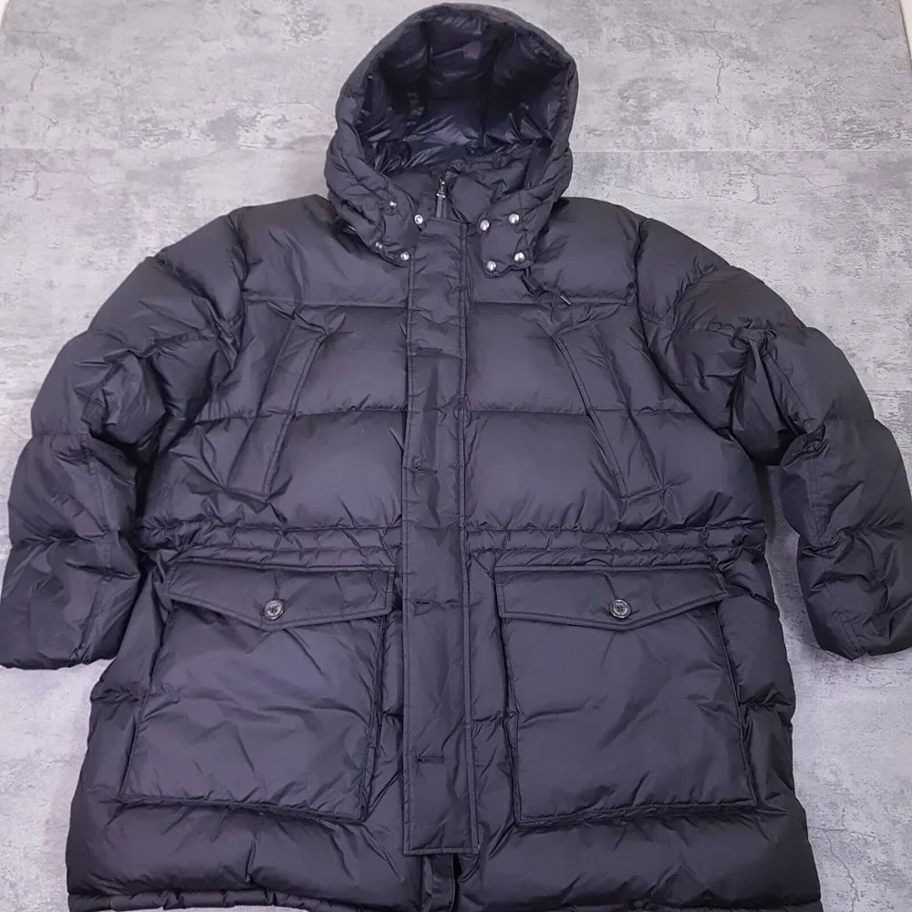 POLO‎ RALPH LAUREN Big & Tall Hooded Water Repellent Long Duck Down Coat 4XB